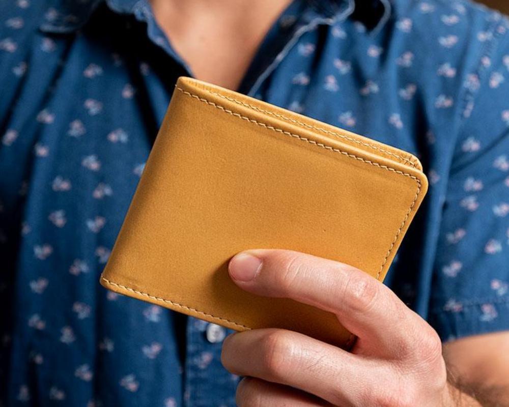 Cool men's leather wallets