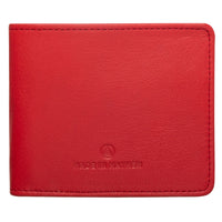 red leather wallet for men