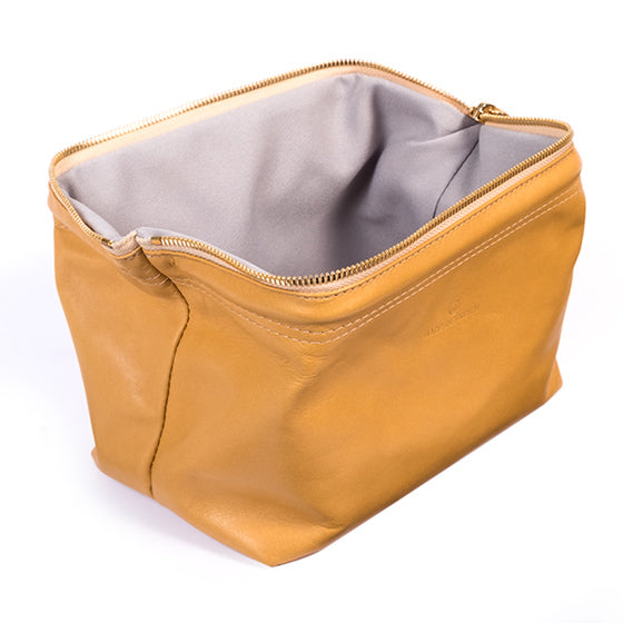 leather dopp kit bag for men